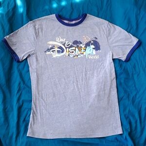Walt Disney World 50th Anniversary Ringer Tee Medium